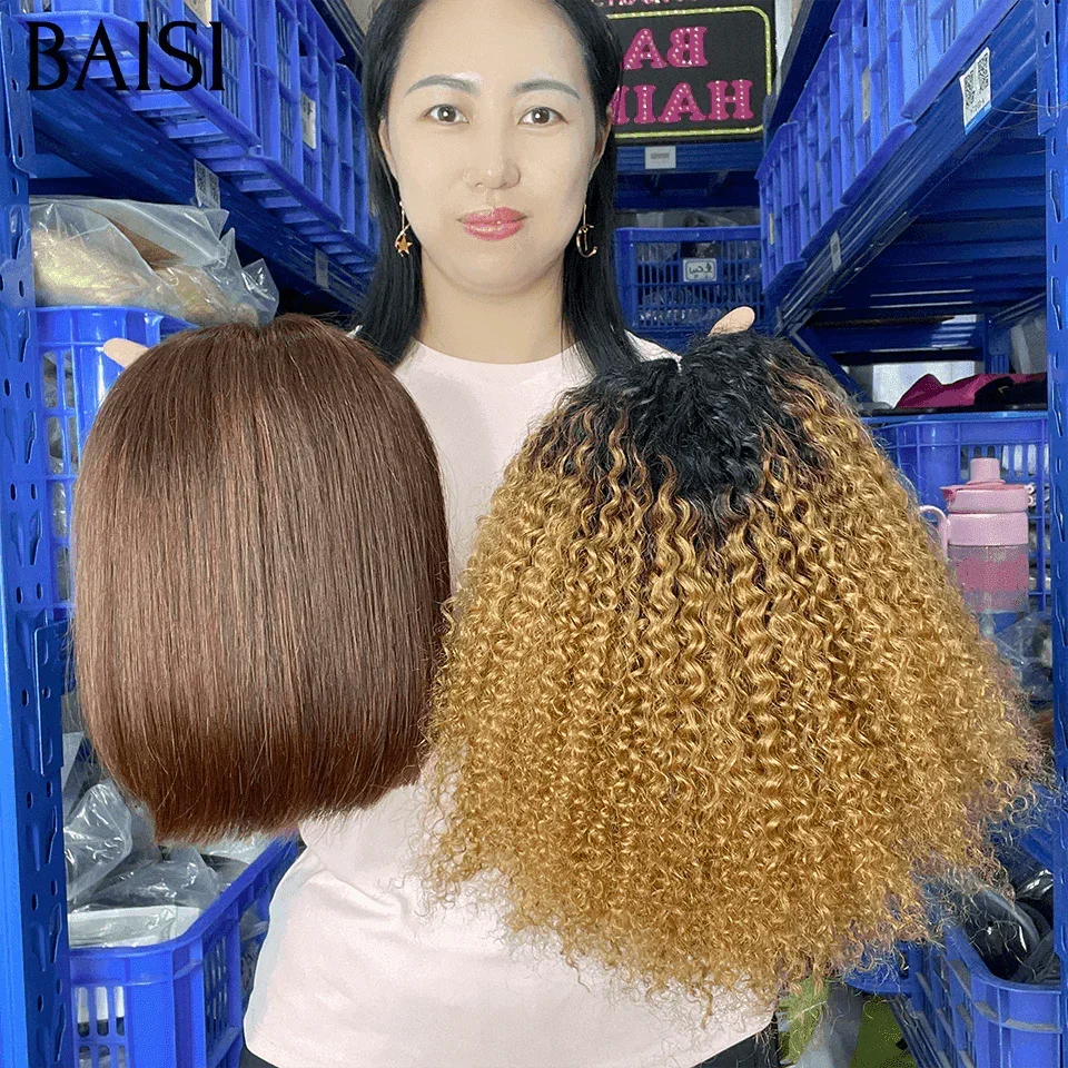BAISI 2 perruques en couleurs 150€ ou 2 perruques noirs 250€  en 100% vrais cheveux humains