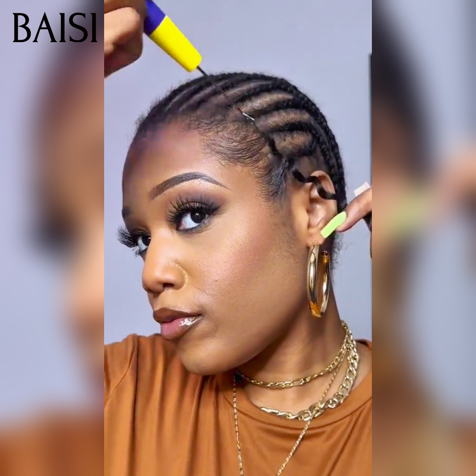 Nouvelles tendances en matière de perruques Extensions de Cheveux Humain Plume Double Tête Style Crochet Hair Sans Colle curly Wave marron 100% Naturel Invisible & Confort, Garantie 20 ans