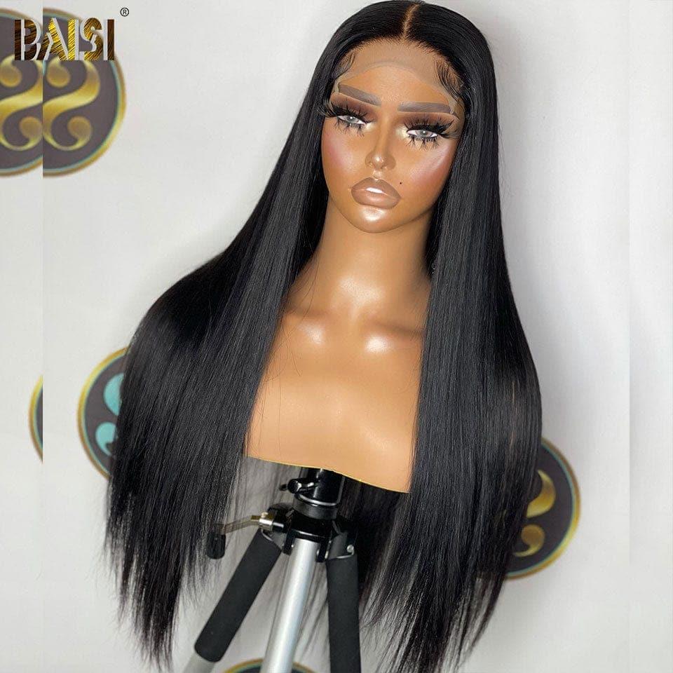 BAISI Lot von 6 Perücken Lang Erschwinglich 638 Euro Aus 100% Echthaar