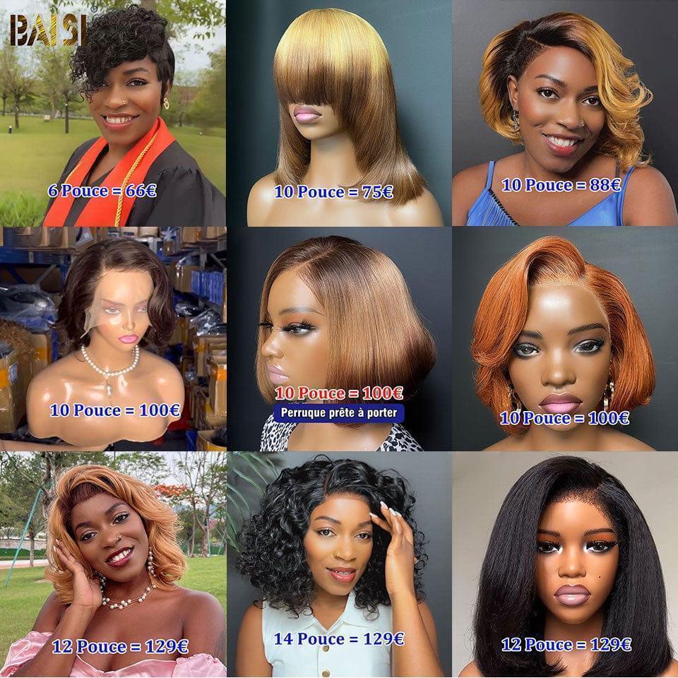 BAISI perruques en LIVE direct 100% identique à la photo cheveux top qualité 100% raw hair livraison internation rapide 2-7 jours + bcp de cadeaux surprises