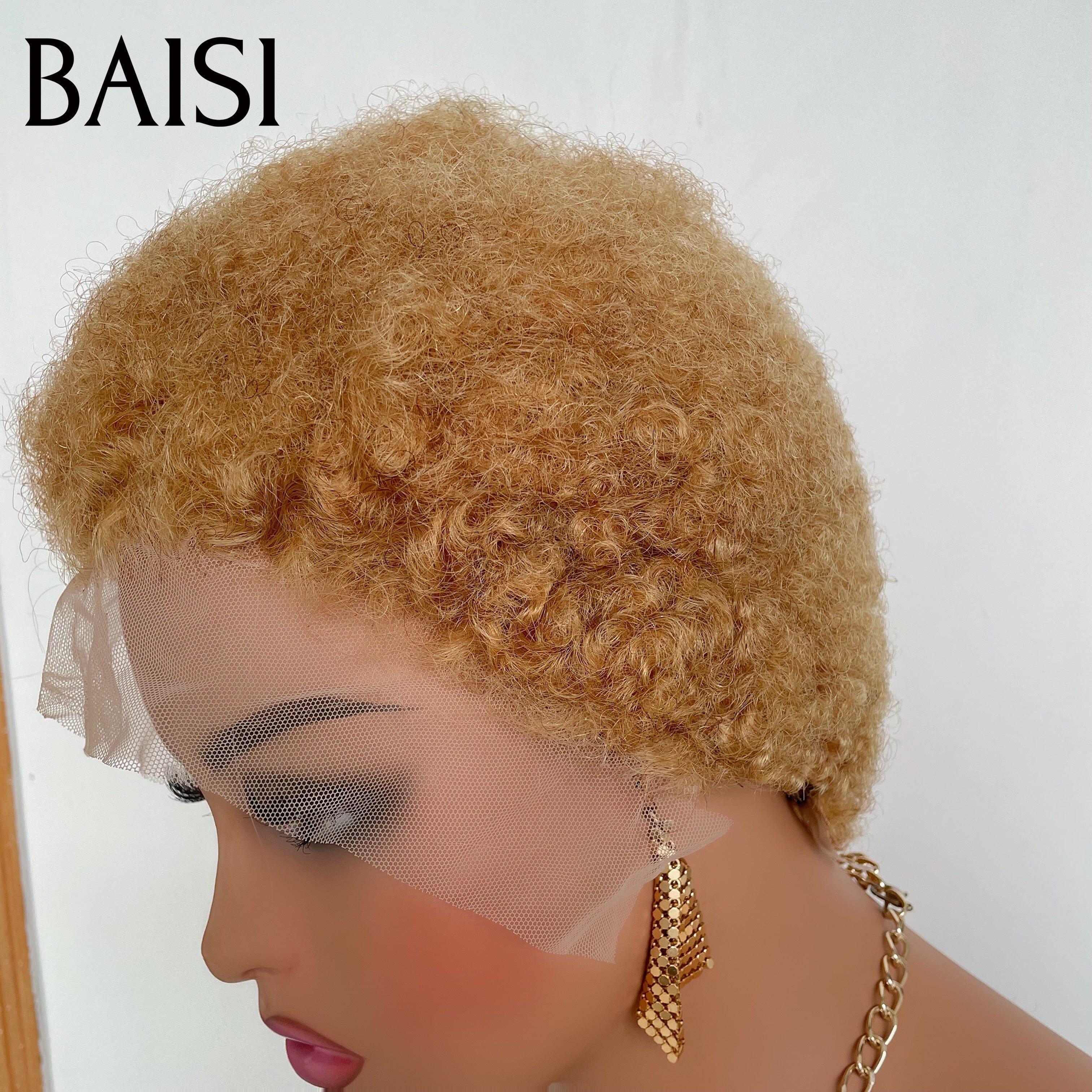 BAISI Promo Coupe courte afro curly  Miel -905 59€ VIP100