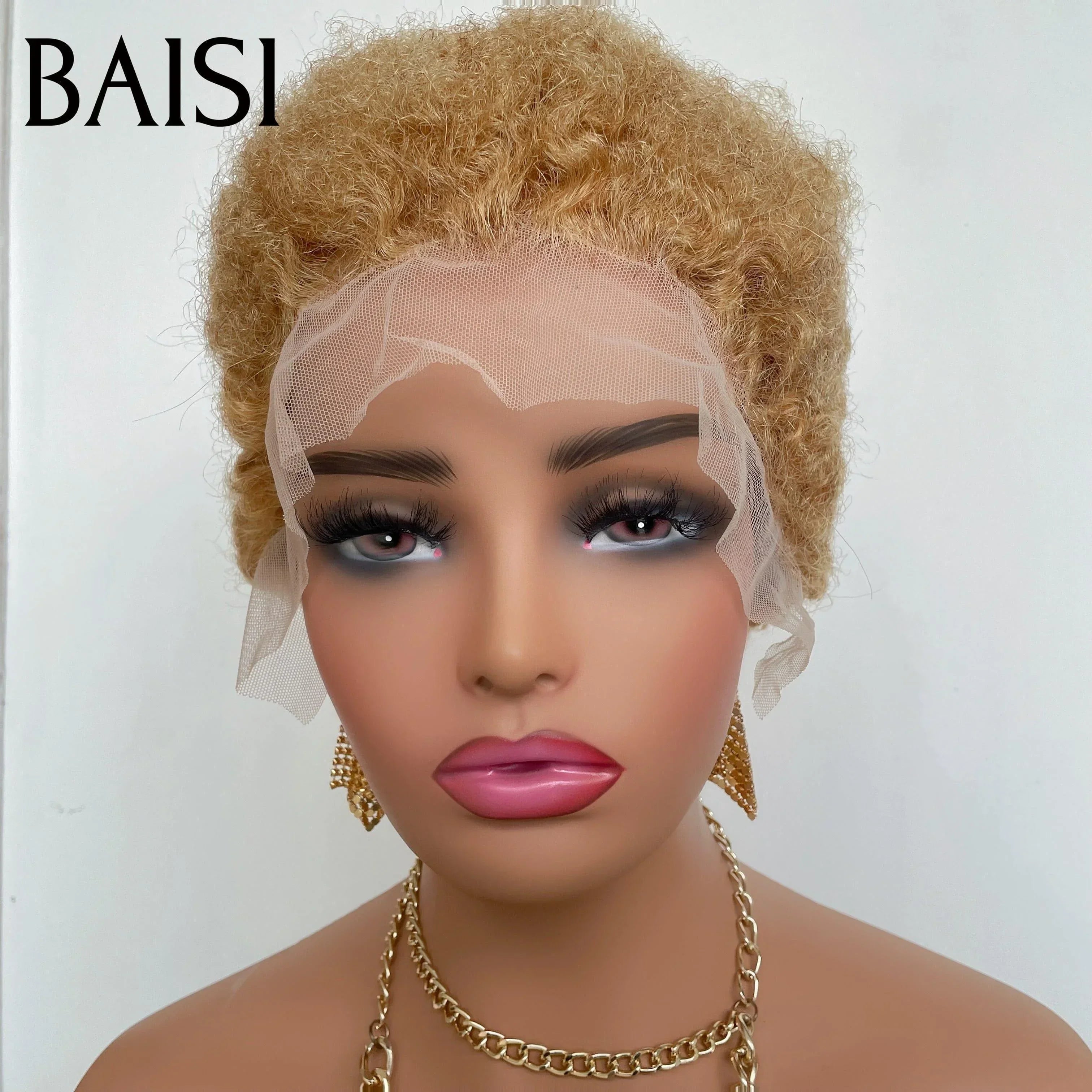 BAISI Promo Coupe courte afro curly  Miel -905 59€ VIP100