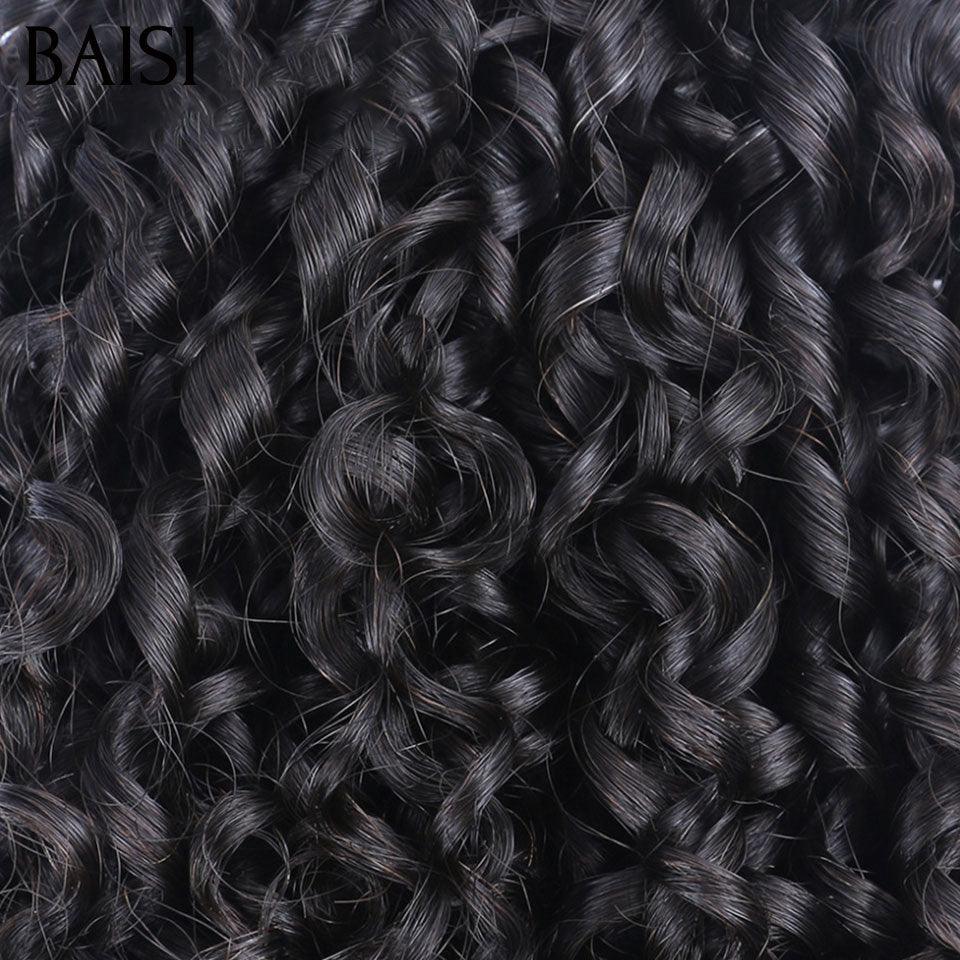 O cabelo da bola de BAISI 12A 3 tece Brown 4# na onda 100% do corpo do cabelo humano