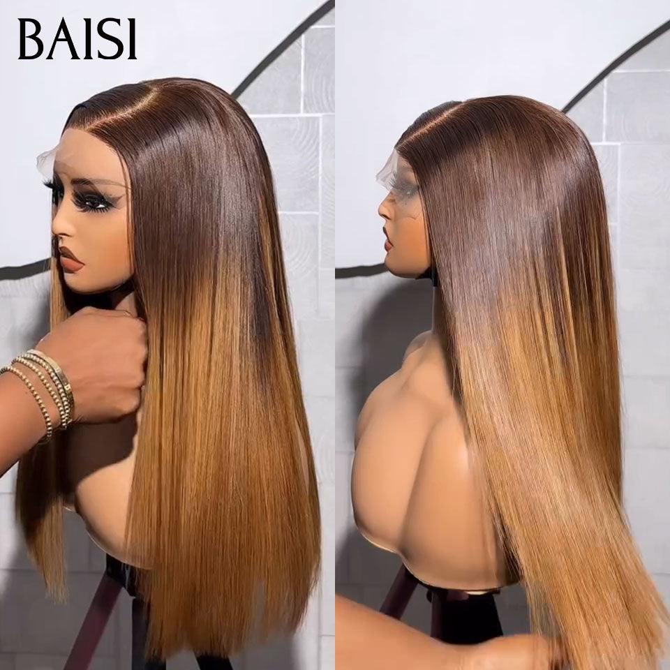 BAISI 2 Parrucche SENZA colla Onda corporea e ondulata da rivendere €275 18 pollici in capelli umani veri al 100% VIP100