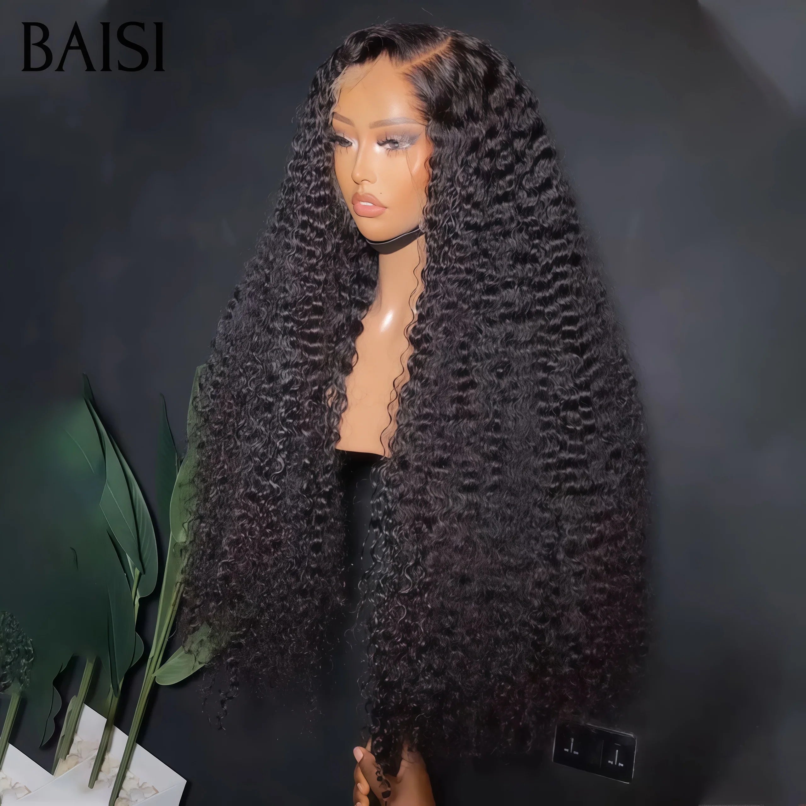 BAISI Acquista almeno 2 parrucche al prezzo di fabbrica fornitore 13X4 lace frontal riccio onda 28 Pollici 179€ o in Francia IVA 0€ arrivo 48H T parte lace parrucca afro riccia in 100% capelli umani veri (Nessun Codice Necessario)