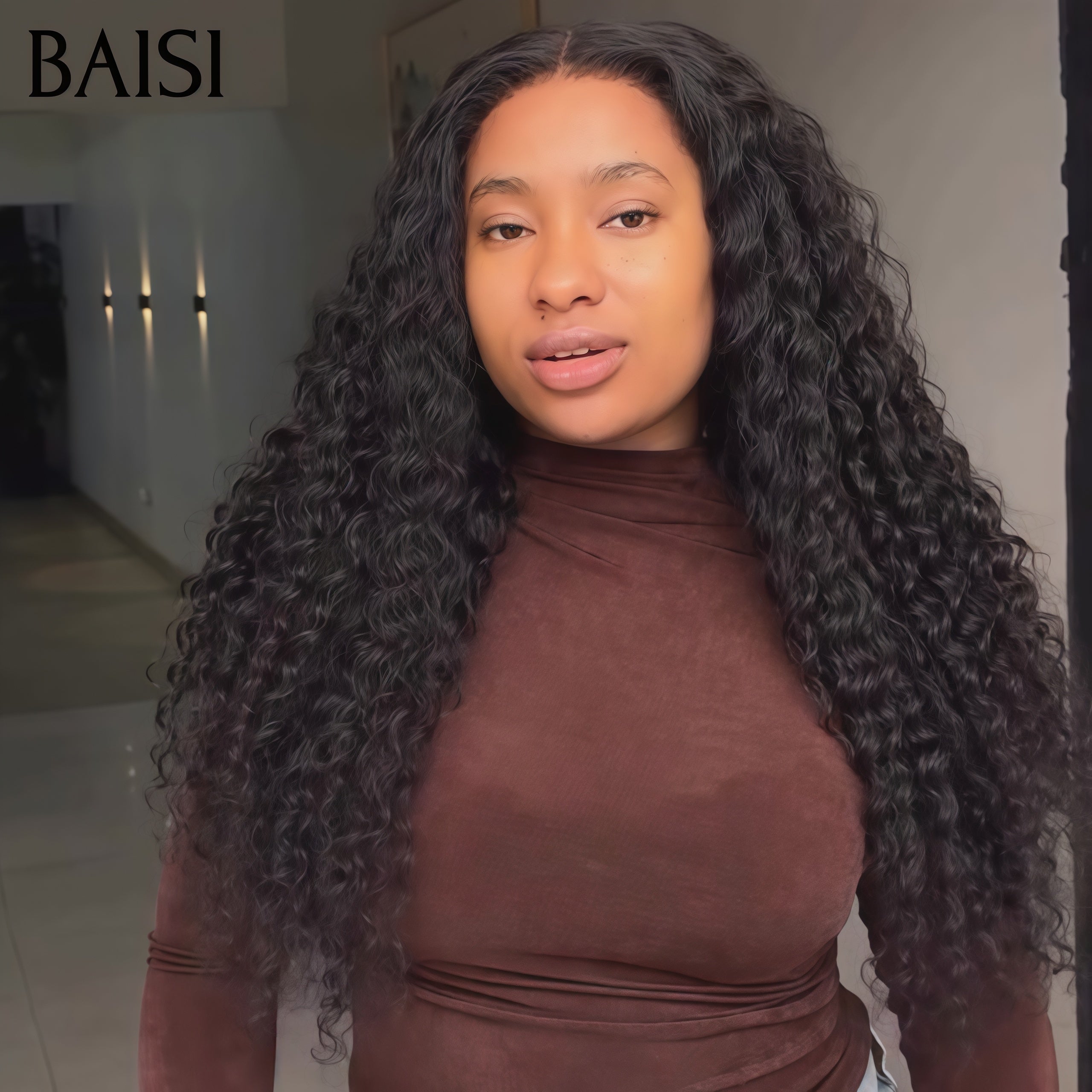 BAISI Vendita all'ingrosso 1 parrucca 100€ Lotto di 12 parrucche lunghe 24 pollici 1577€ In 100% capelli umani 12A FR38