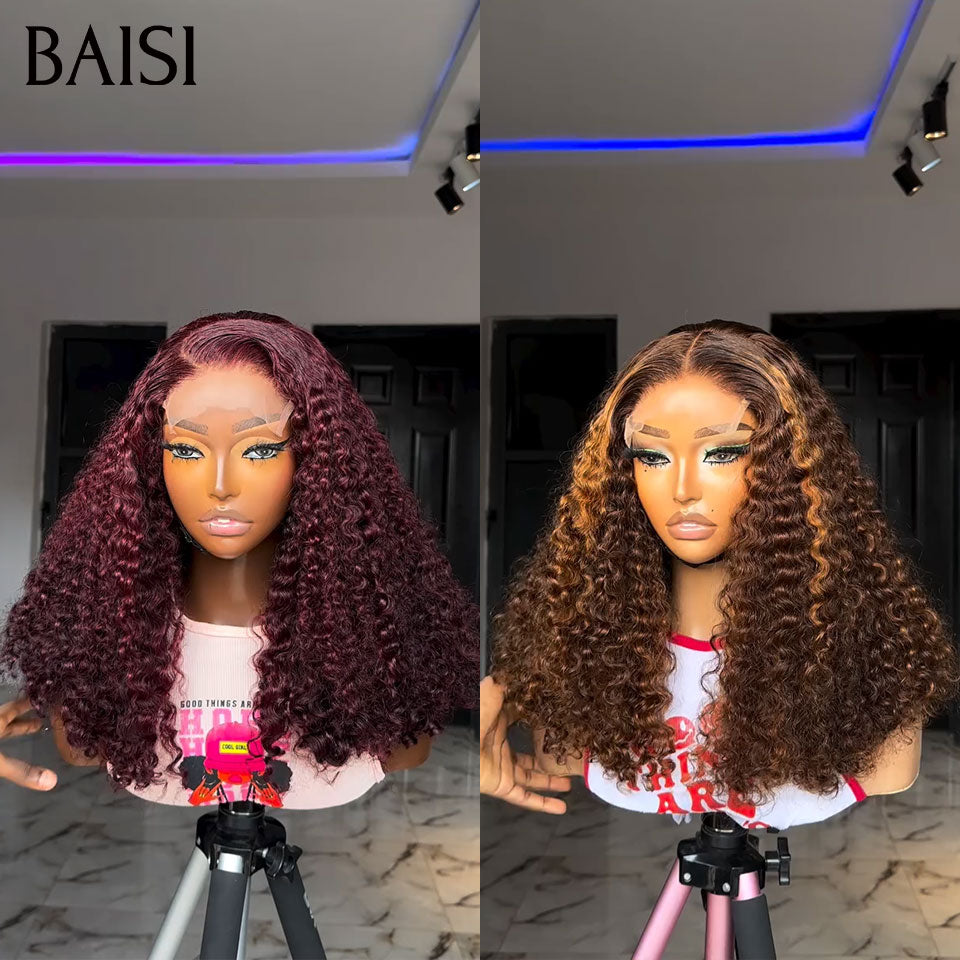 BAISI-Set mit 2 PROMOTION-Perücken aus 100 % echtem Menschenhaar 164 € UND 120 € (kein Code erforderlich)