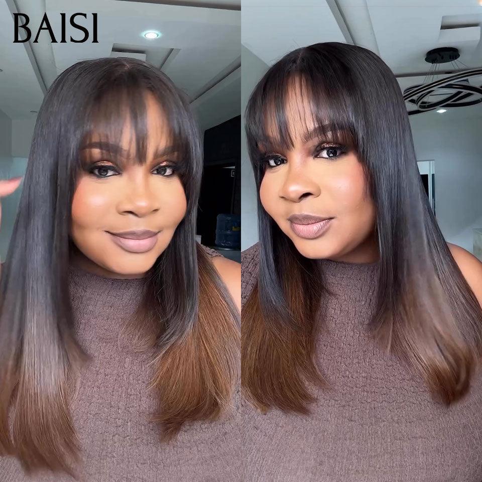 BAISI flash sale 2 wigs in 100% real human hair 188 euro (no code needed)