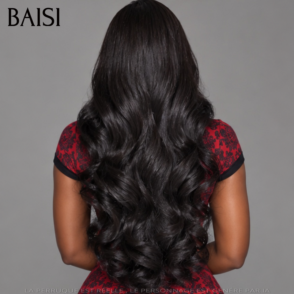 Grande Promo 13x4 lace frontal Perruque Body wave raw hair 20 Pouces 106€  en France en couleur NOIR en 100% Cheveux Humains