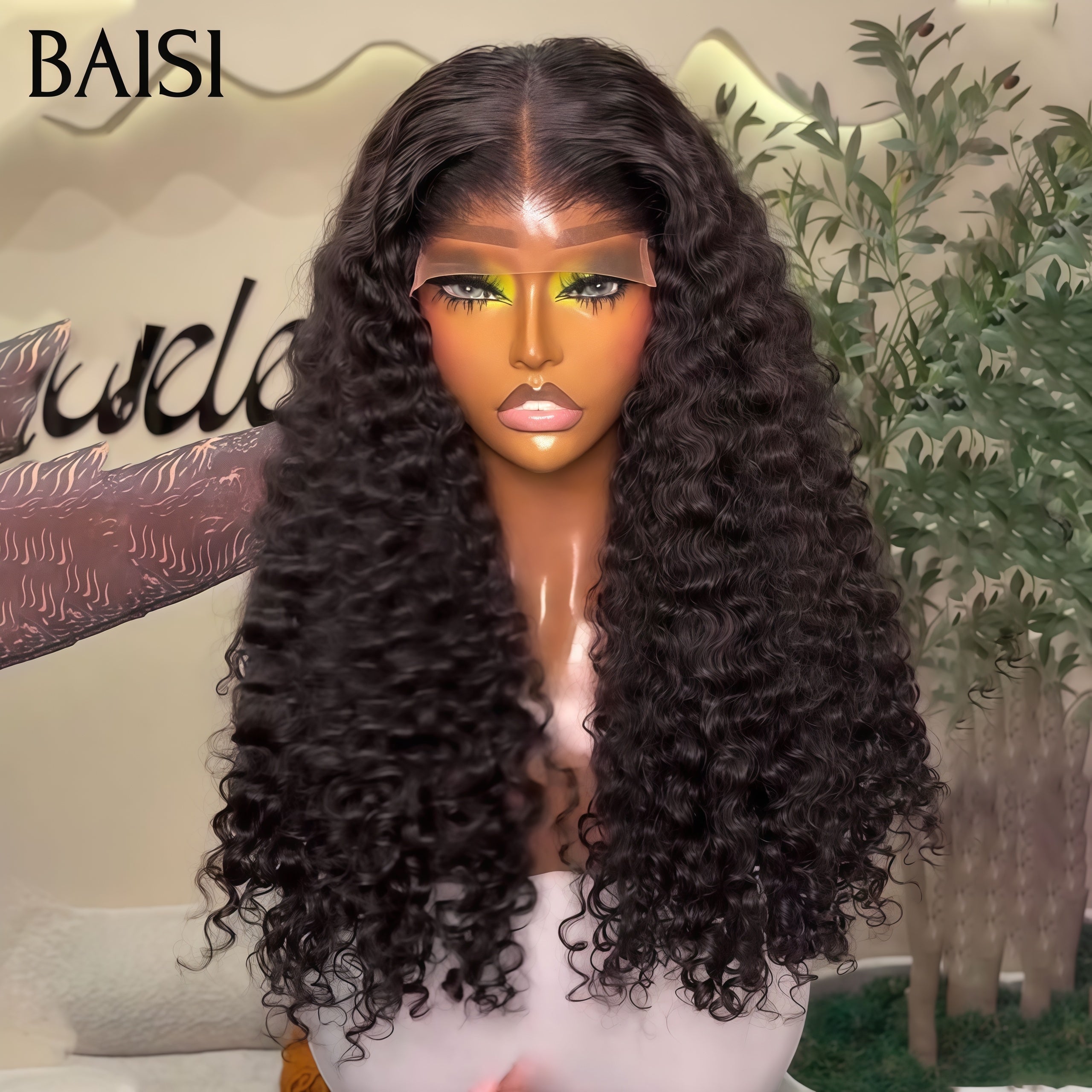 BAISI 4x4 lace closure curly wave 18 Pouces 99€ ou vente flash 6 Perruques en 100% vrais cheveux humains 700 euro  Code: VIP100