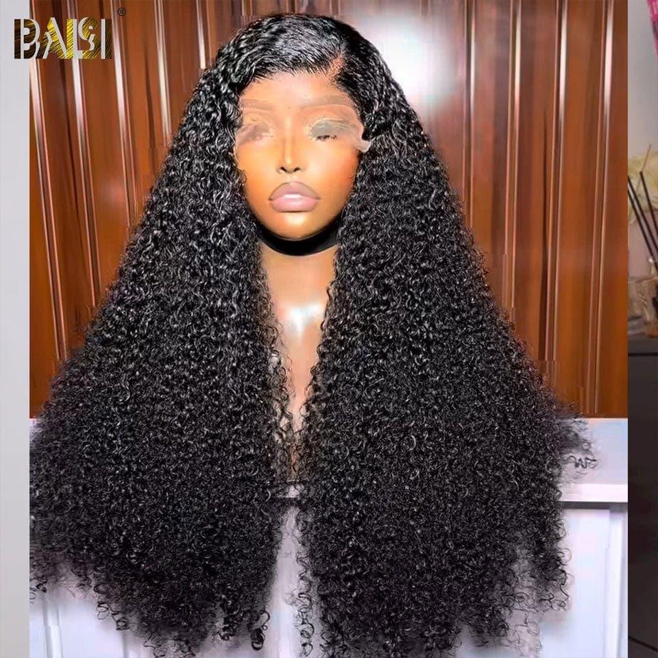 Densidade longa da peruca 250% do fechamento da parte 5*5 de BAISI no cabelo 100% humano