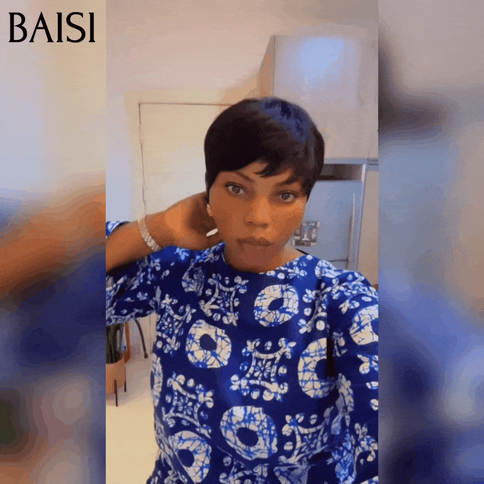 BAISI Big Promo máquina de corte pequeno feita em cabelo 100% humano #026 FR38