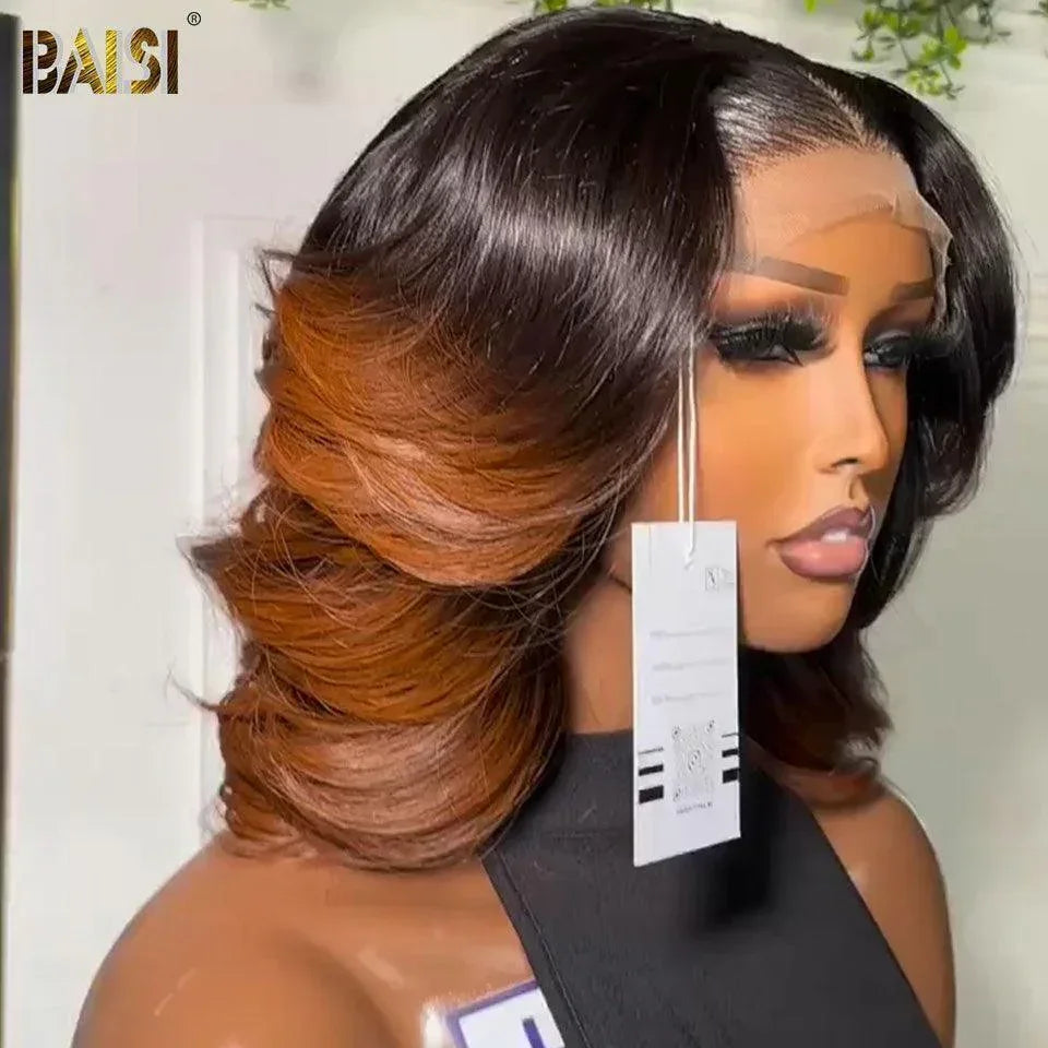 BAISI 5X5 Wigs 12 inches €137 custom cut voluminous curls 300% density more than 20 years of use CODE MP50