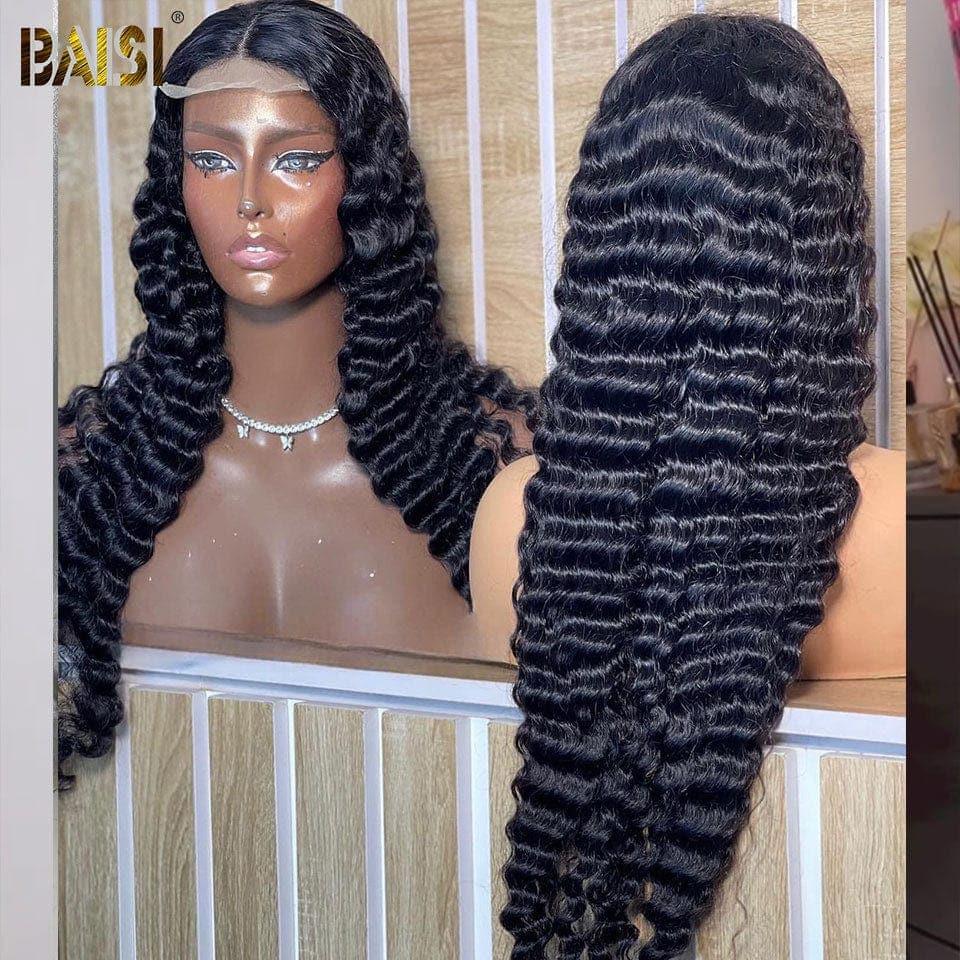 Densidade longa da peruca 250% do fechamento da parte 5*5 de BAISI no cabelo 100% humano