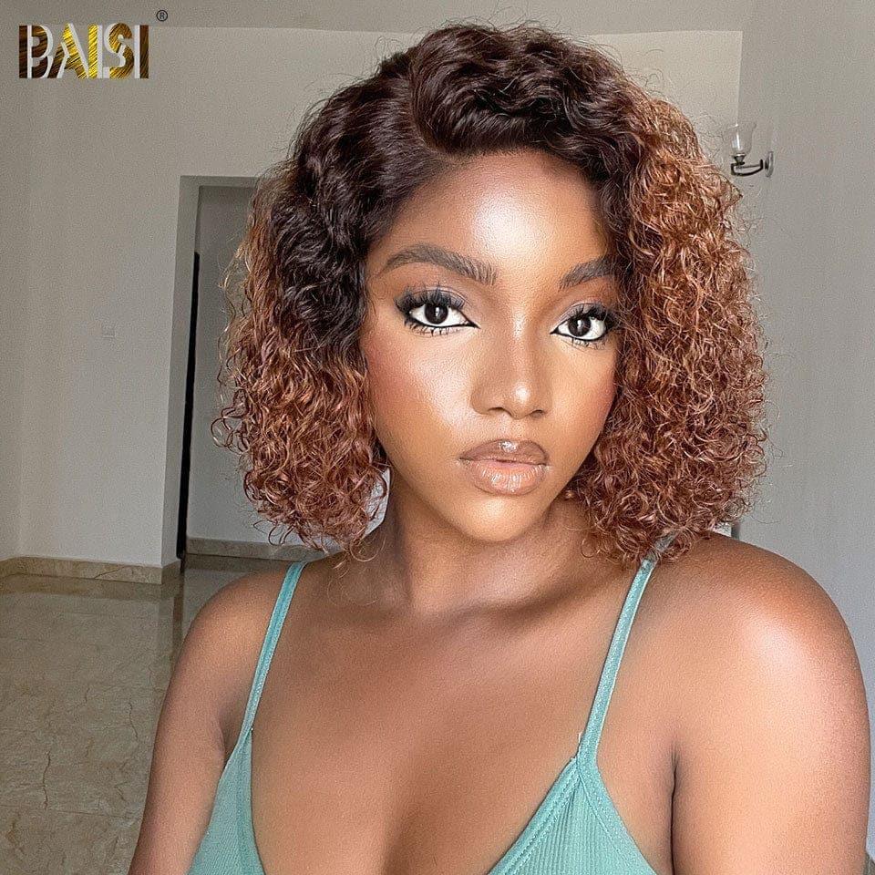 BAISI sans lace afro curly pixie 1 Perruque + 1 Peigne Electrique gratuite = 79€ Promo Cadeaux ou T part lace Perruque Afro Curl 100€ VIP100