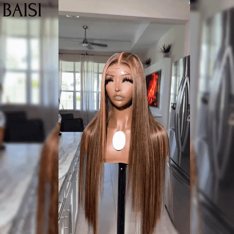 BAISI Lot De 2 perruques 300€ + 2 perrques gratuites prix Abordable  En 100% Cheveux Humains VIP100