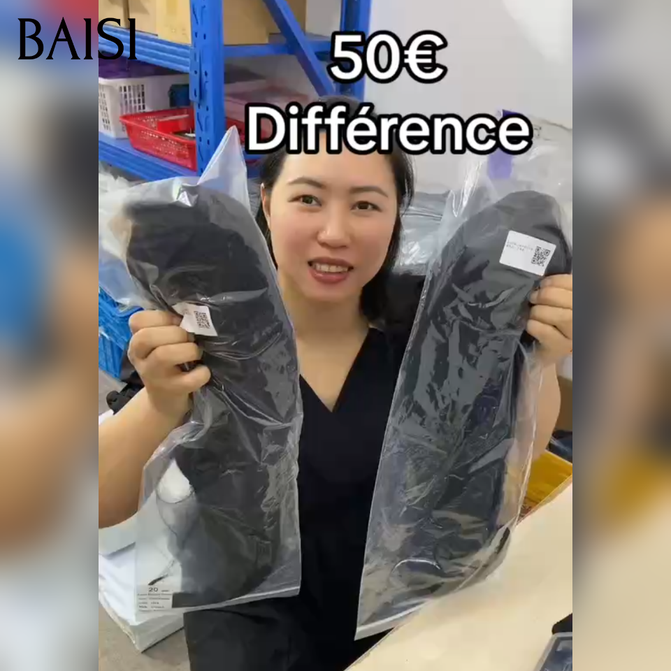 BAISI vente flash 2 choix disponible en promotion 100% Brésilien 20P 130€ ou 100% Vietnam Hair 20P 180€ qualité garantie 20 ans