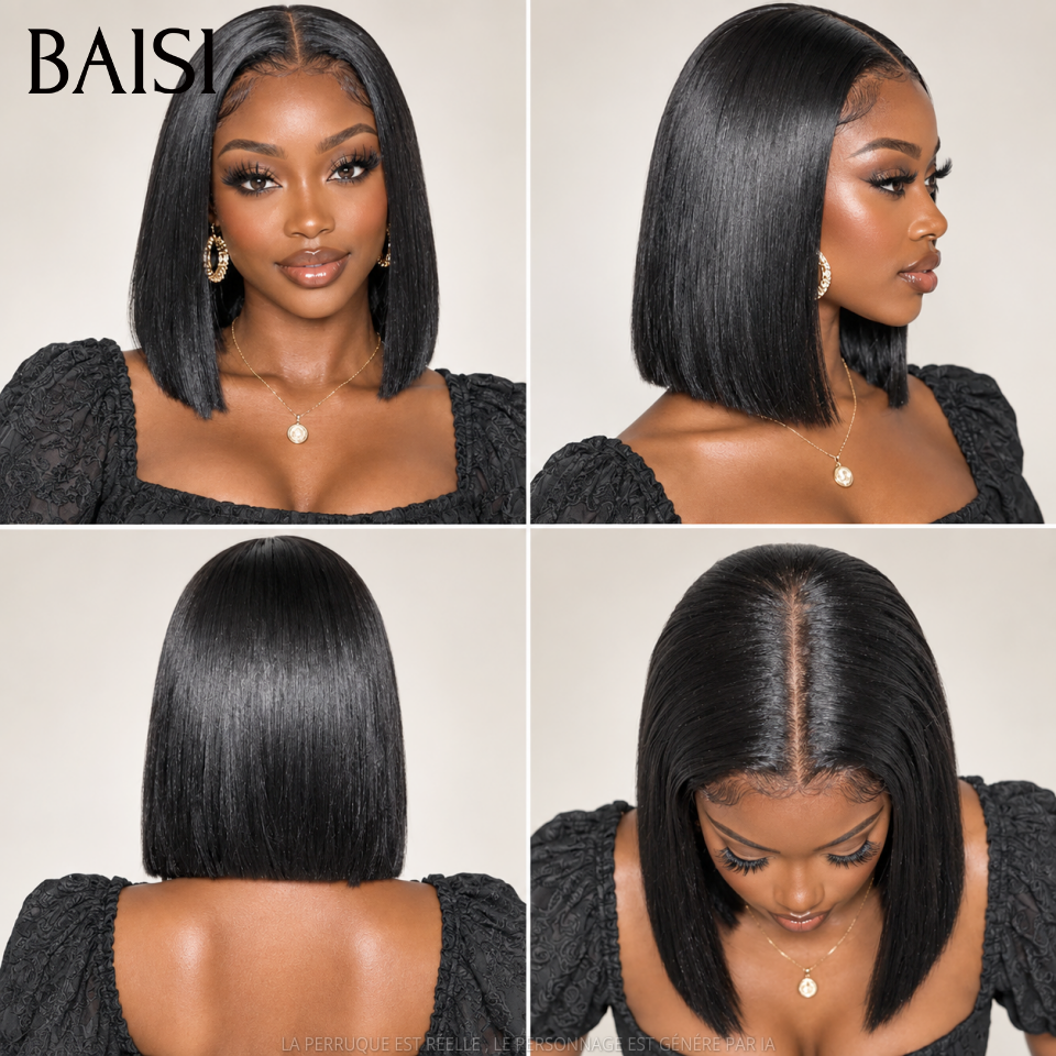 BAISI Vente Flash 4 Perruques En Gros 189€ Dejà en France 4 Couleurs + 4 Modèles Très Facile à Revendre 100% Vrais cheveux humains Livraison 48H