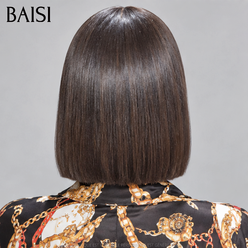 BAISI 2X6 Lisse bob 8-10 pouces SDD BONE Straight 100% Vietnam Hair en Promo en France en 100% Cheveux humains