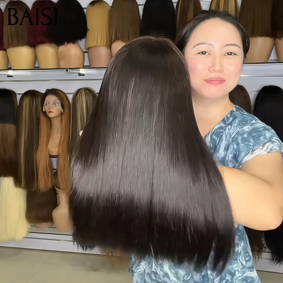 BAISI 2x6 Lace Perruque Bob Lisse 12Pouces 99€ Qualité Originale 100% Vietnam Hair Déjà En France Livraison 48H TVA 0€  en 100% Cheveux humains BS60