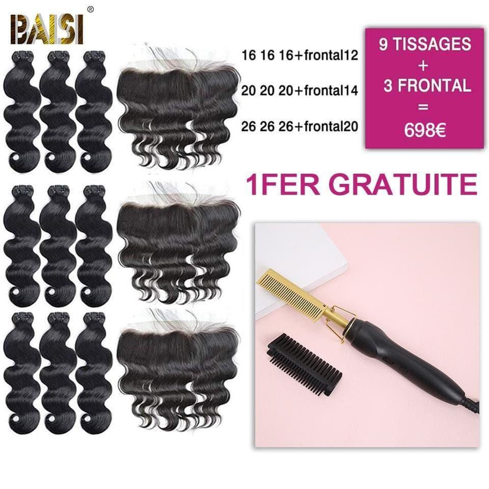 BAISI NEUF TISSAGES PLUS TROIS FRONTALES