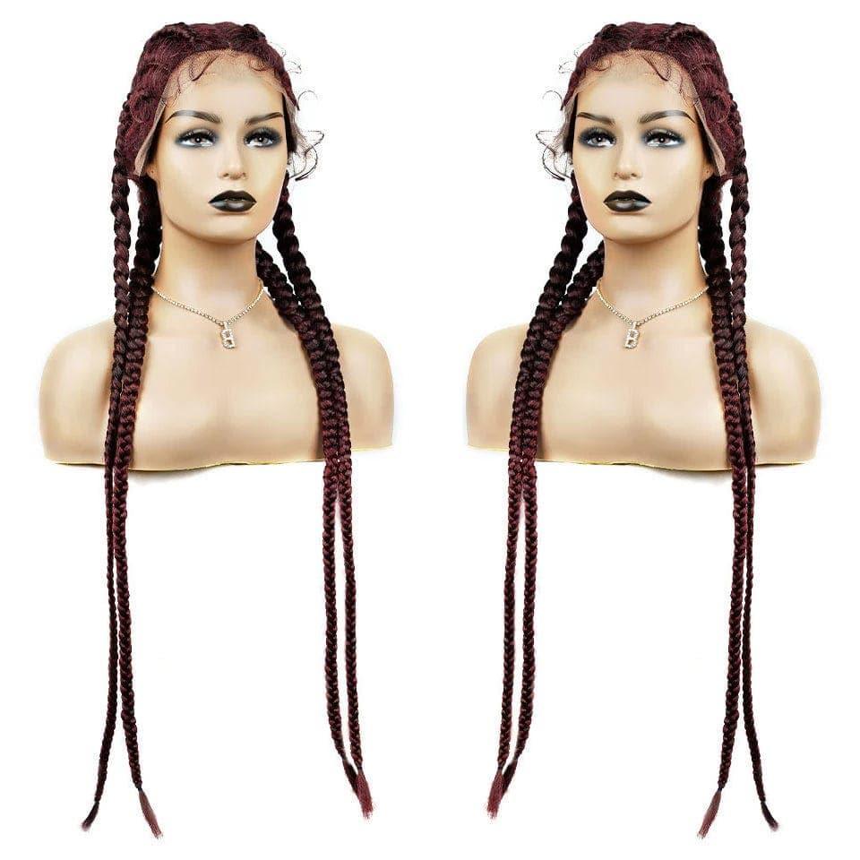 BAISI Set di 5 Parrucche con Treccia Economiche 374 Euro in 100% Capelli Sintetici