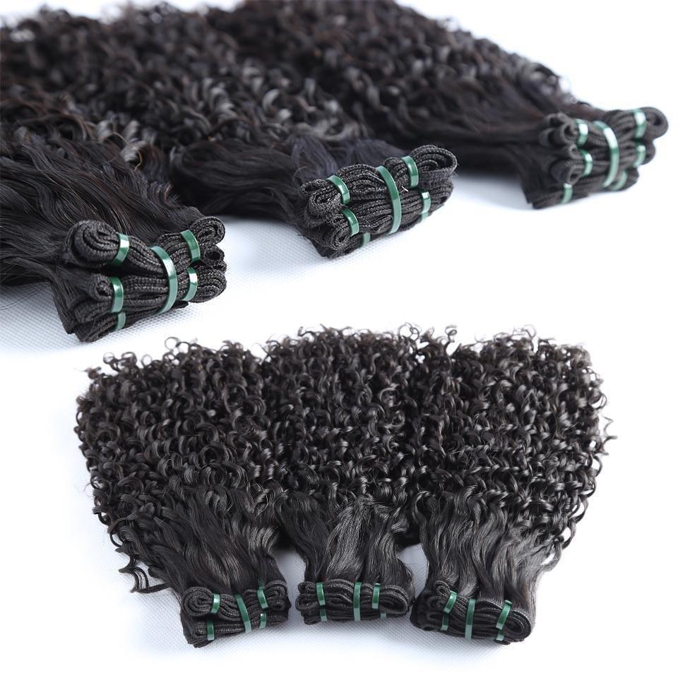 BAISI 15A Grade 3 Balls of Virgin Hair Weaves 100% Vietename Hair Double Drawn Fumi Hair Fumi Water