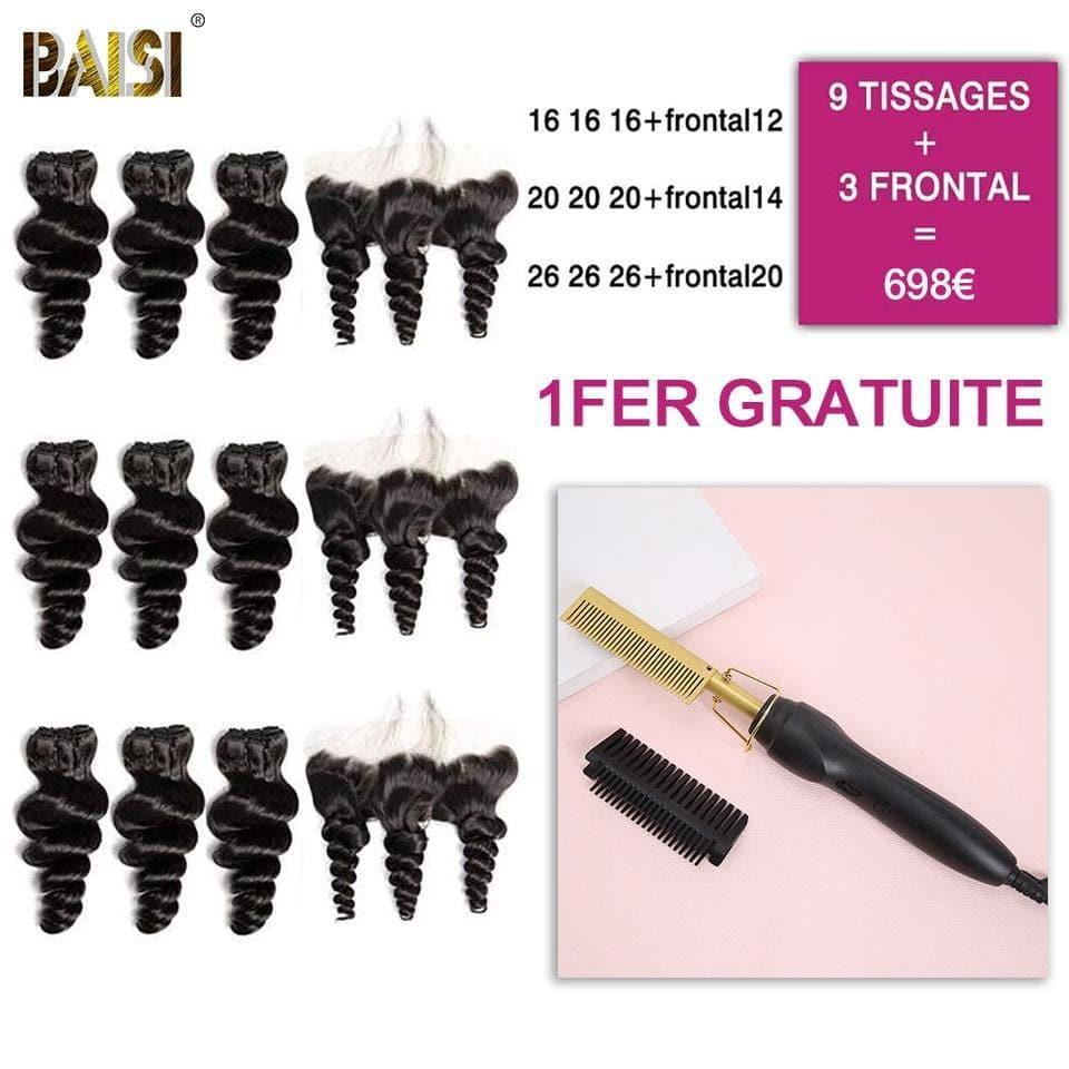BAISI NEUF TISSAGES PLUS TROIS FRONTALES