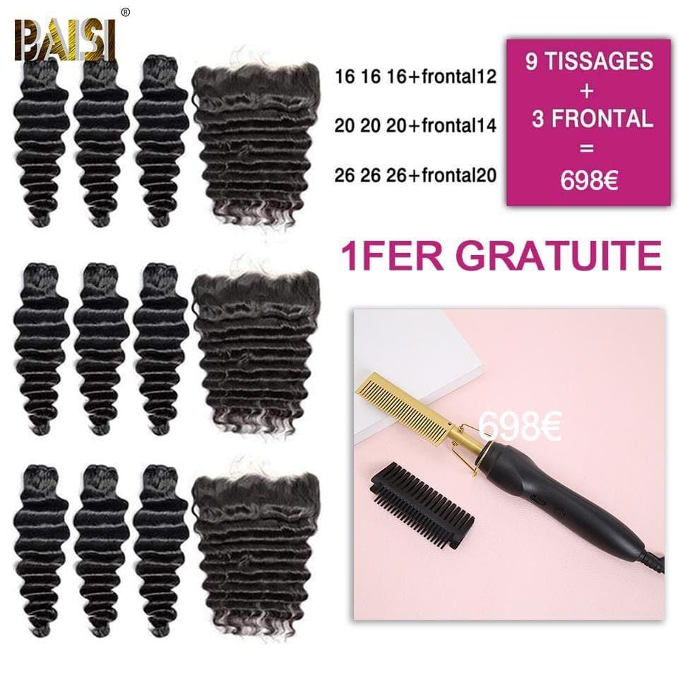 BAISI NEUF TISSAGES PLUS TROIS FRONTALES