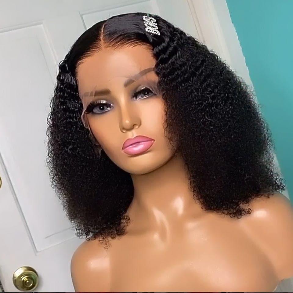 BAISI 13X4 lace frontal curly wave 12 pouces 68€ ou vente flash 3 perruques 319€ en 100% vrais cheveux humains