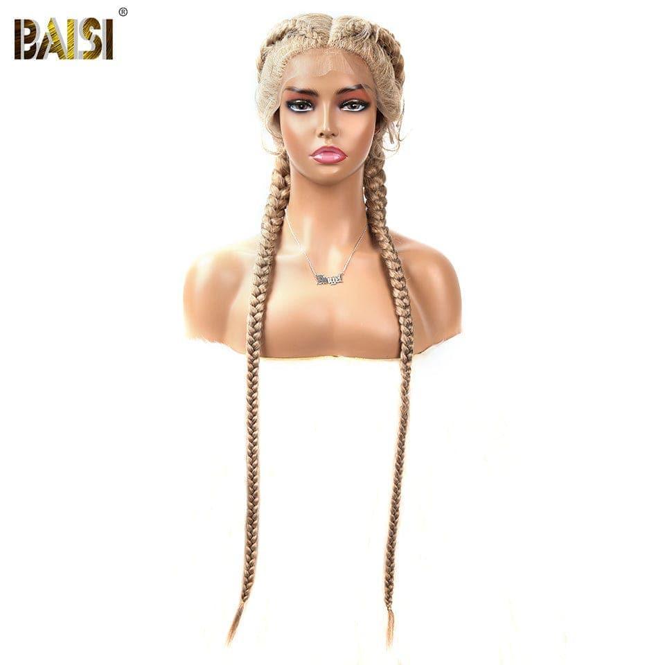 BAISI Lot De 3 Perruques de Natte Abordable 266 Euro En 100% Cheveux Synthetique