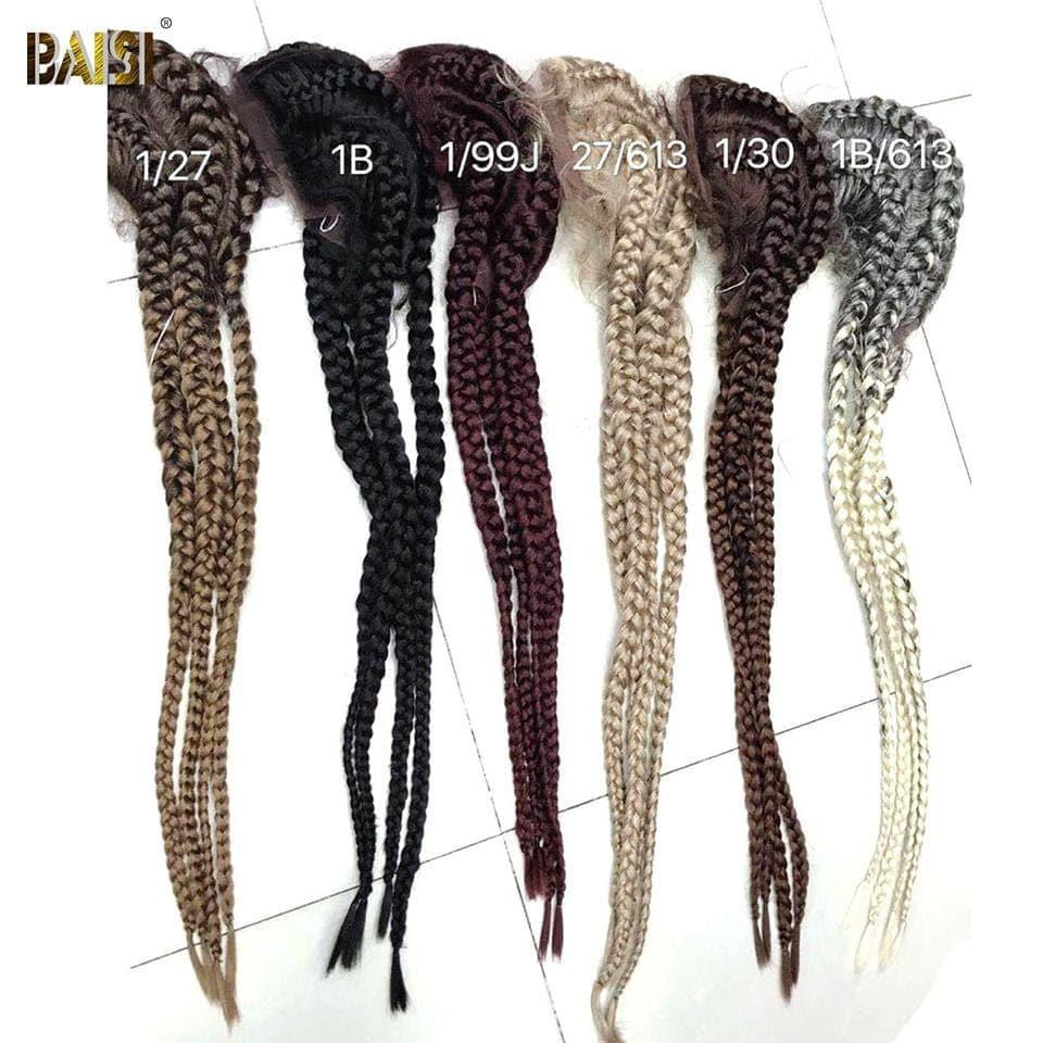 BAISI Achetez 2 perruques minimum au prix d'usine fournisseur NATTES DE 30 POUCES EN 100% Cheveux synthétiques (Pas Besoins De Code)