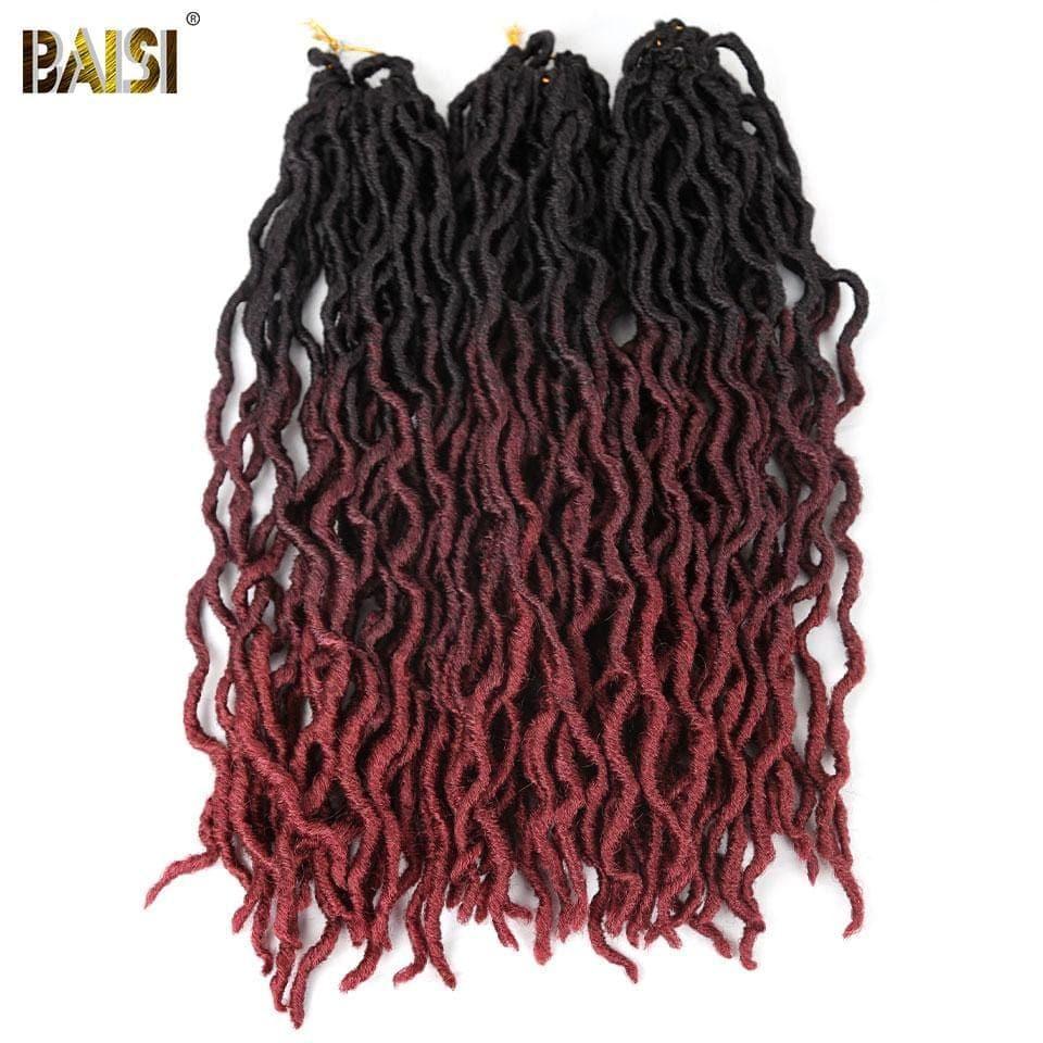 BAISI Passion Twist Braid Natte Gipsy Locs Cheveux Crochet  En 100% Cheveux Synthétique