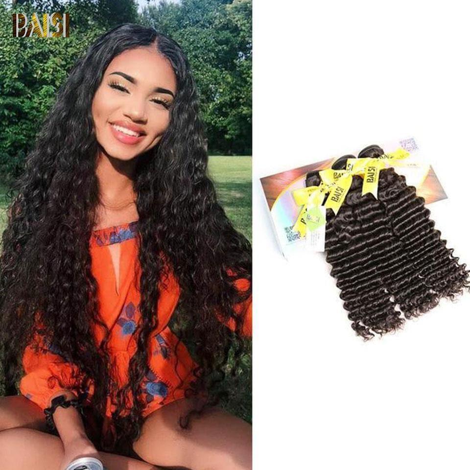 BAISI 12A Tissage Cheveux vierges Deep Wave