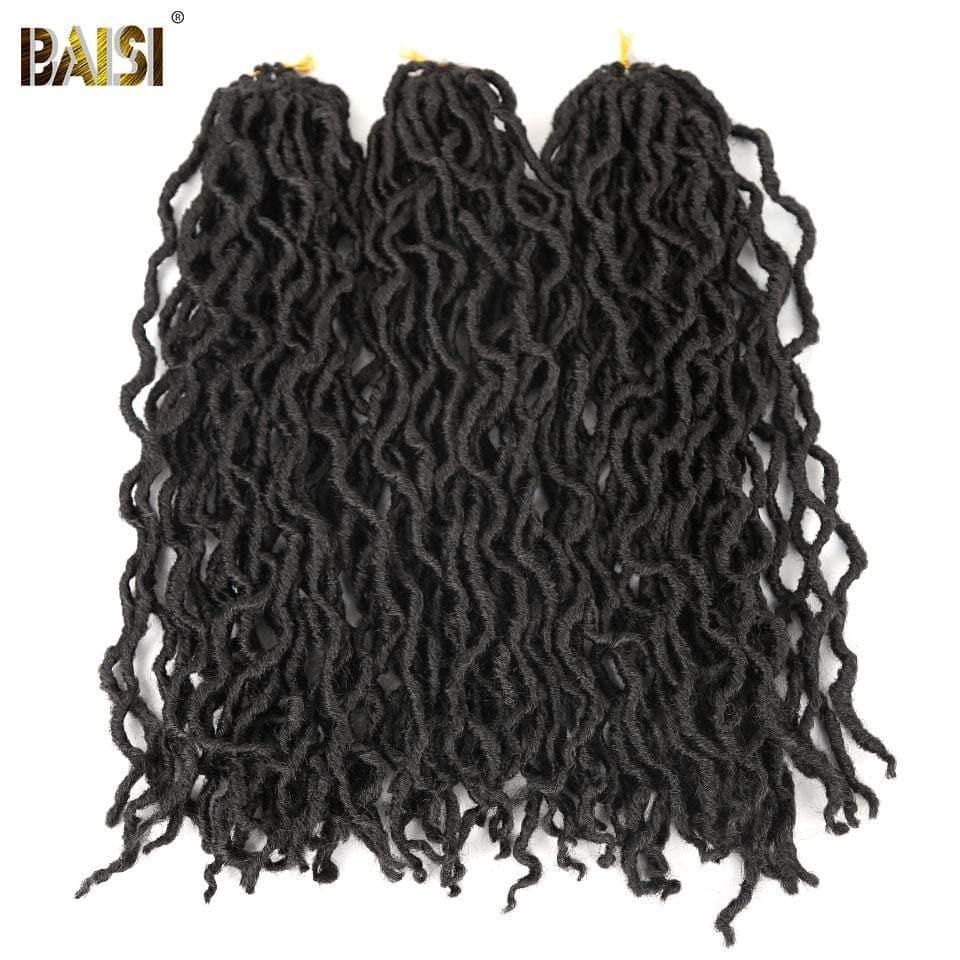BAISI Passion Twist Braid Natte Gipsy Locs Cheveux Crochet  En 100% Cheveux Synthétique