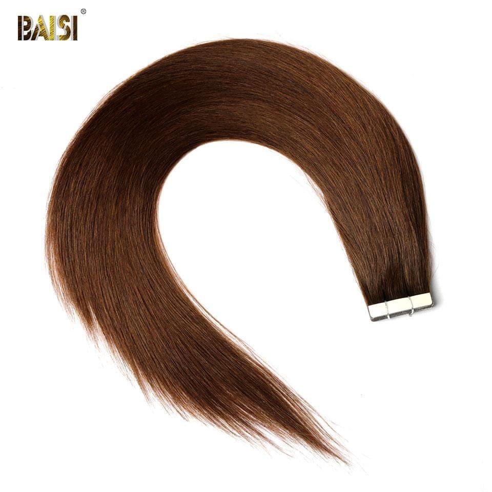 BAISI TAPE HAIR #4 In 100% Human Hair 20 Pieces and 100G Per Lot