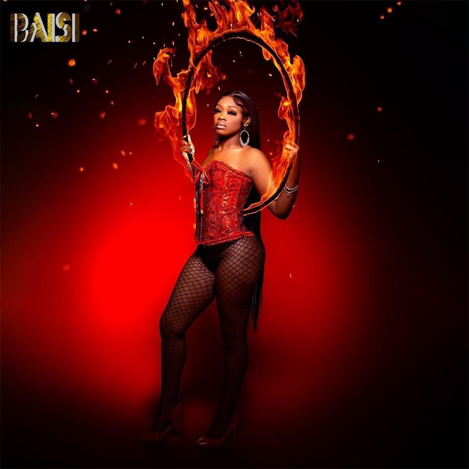 BAISI Sexy Cheveux Longues En 100% Cheveux Humains Lisse Straight