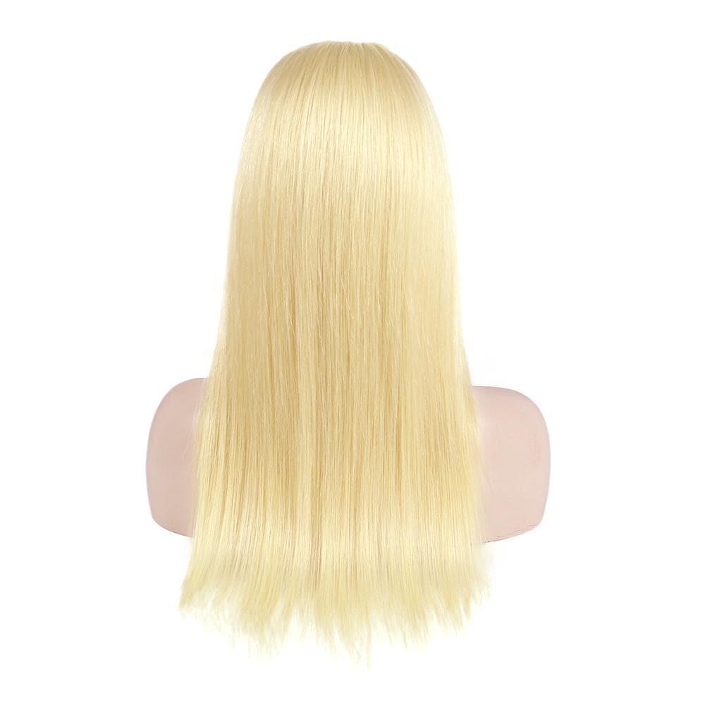 BAISI 4*4 #613 & Noir Naturel Lace Closure Perruque en 100% cheveux humains 200% Densité