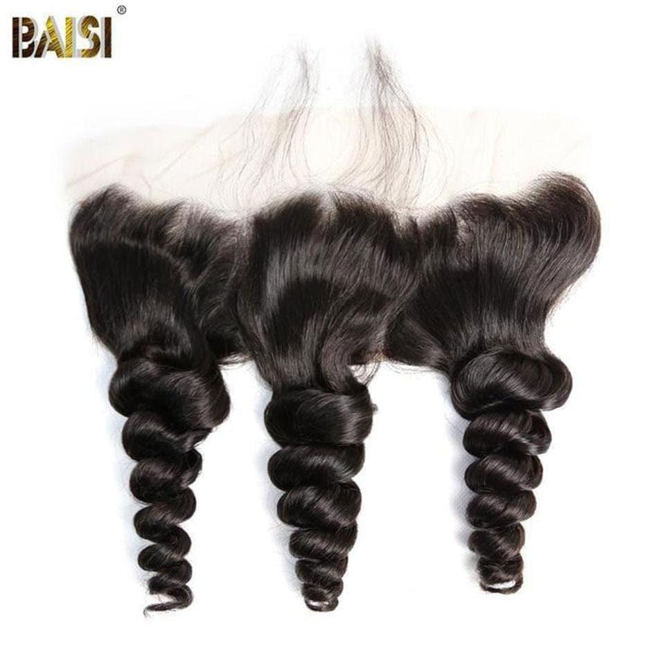 BAISI 10A Weave Com Fechamento/Frontal Em Grande Venda Onda Solta