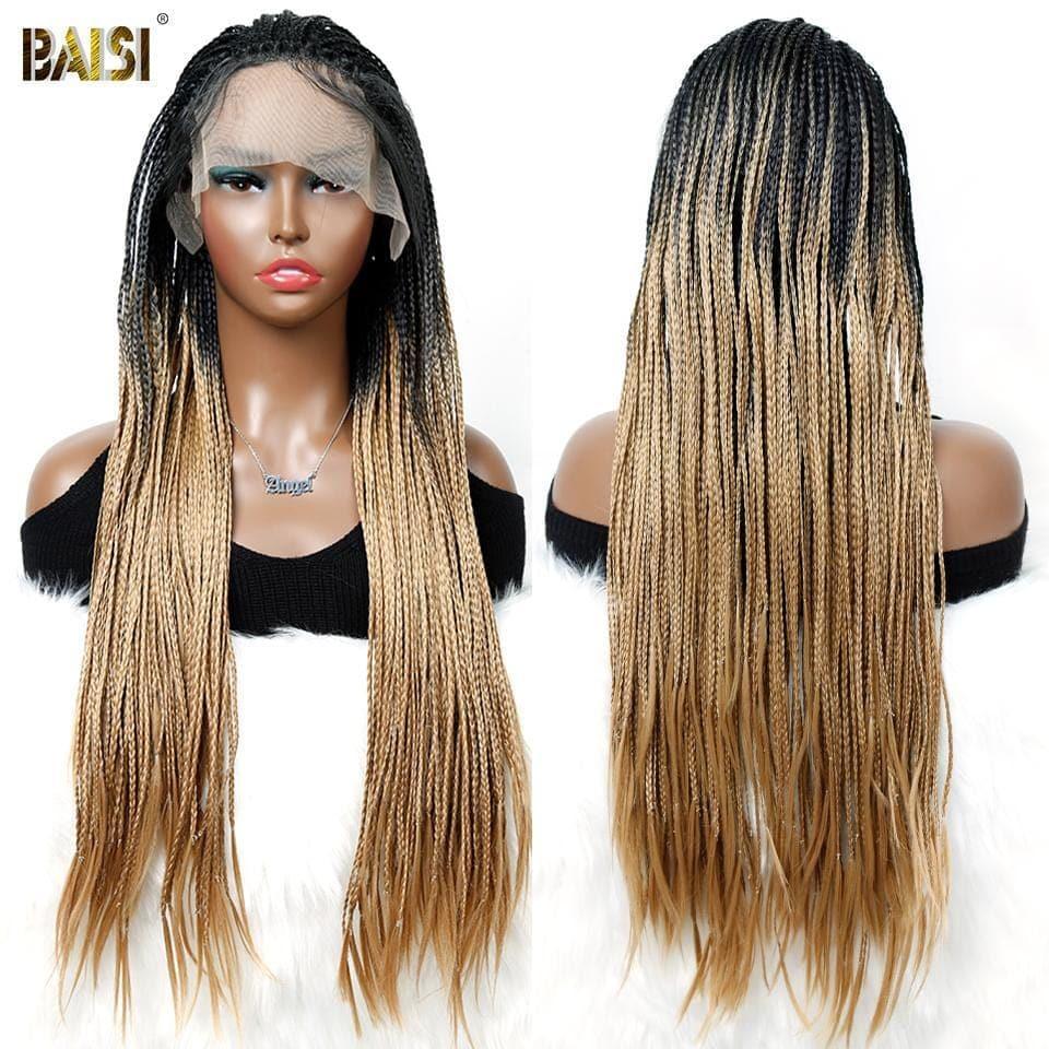 BAISI Box Braide Natte Longue En Cheveux Synthetiques 26 pouces