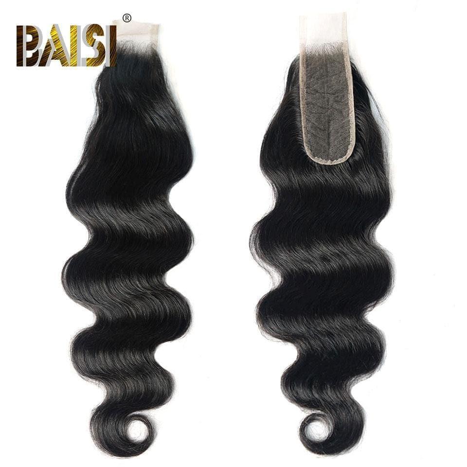 BAISI 10A Lace Closure Taille 2X6 En 100% Cheveux Vierges, Livraison Gratuite
