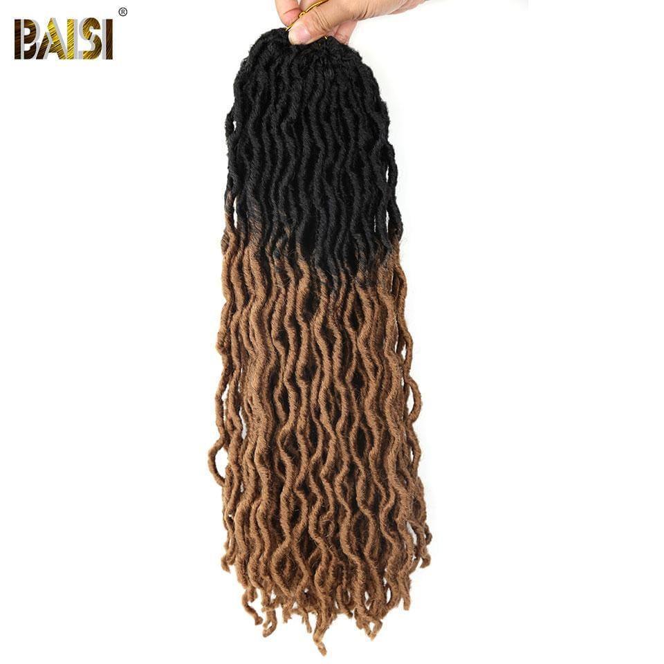 BAISI Passion Twist Braid Natte Gipsy Locs Cheveux Crochet  En 100% Cheveux Synthétique