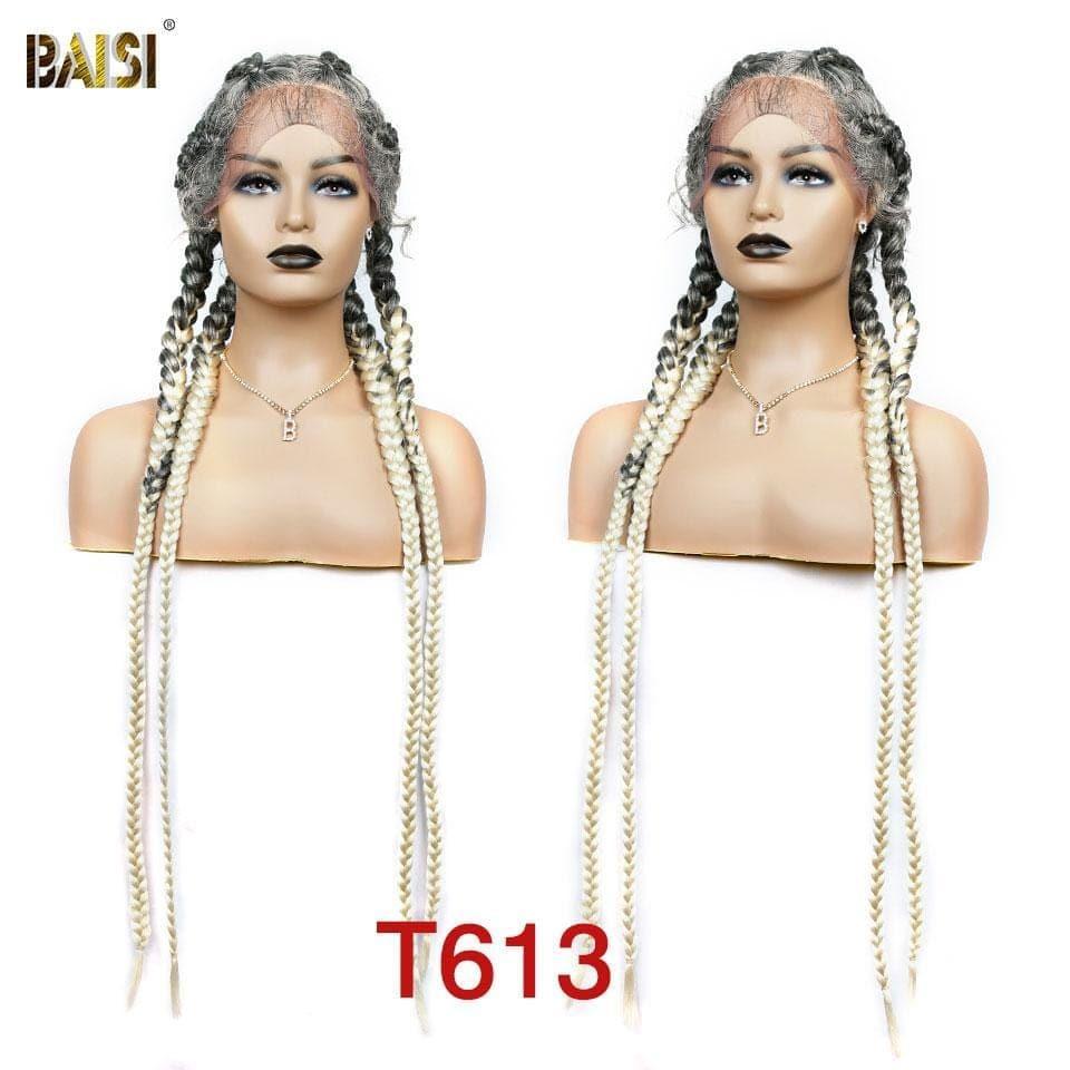 BAISI Achetez 2 perruques minimum au prix d'usine fournisseur NATTES DE 30 POUCES EN 100% Cheveux synthétiques (Pas Besoins De Code)