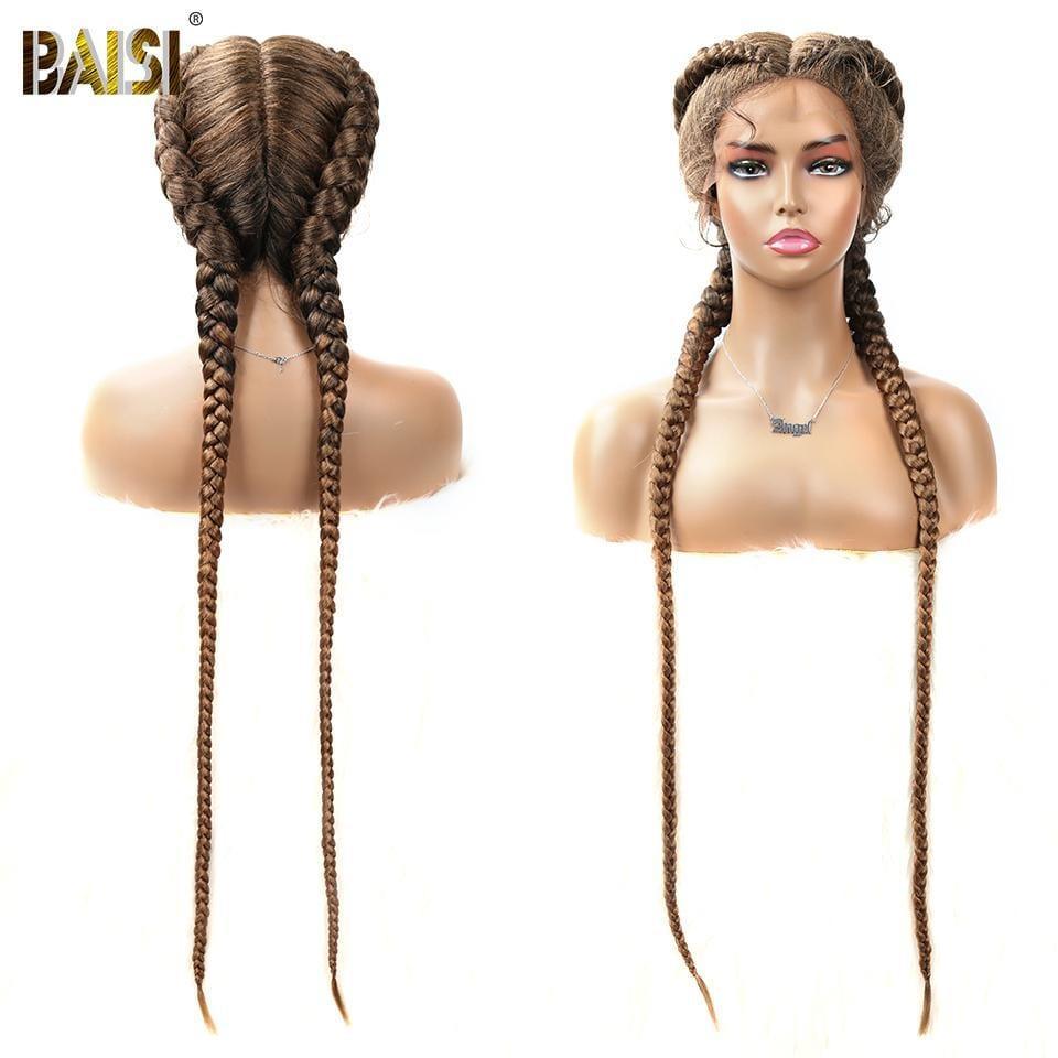 BAISI NATTES DE 26 POUCES EN 100% Cheveux synthétiques