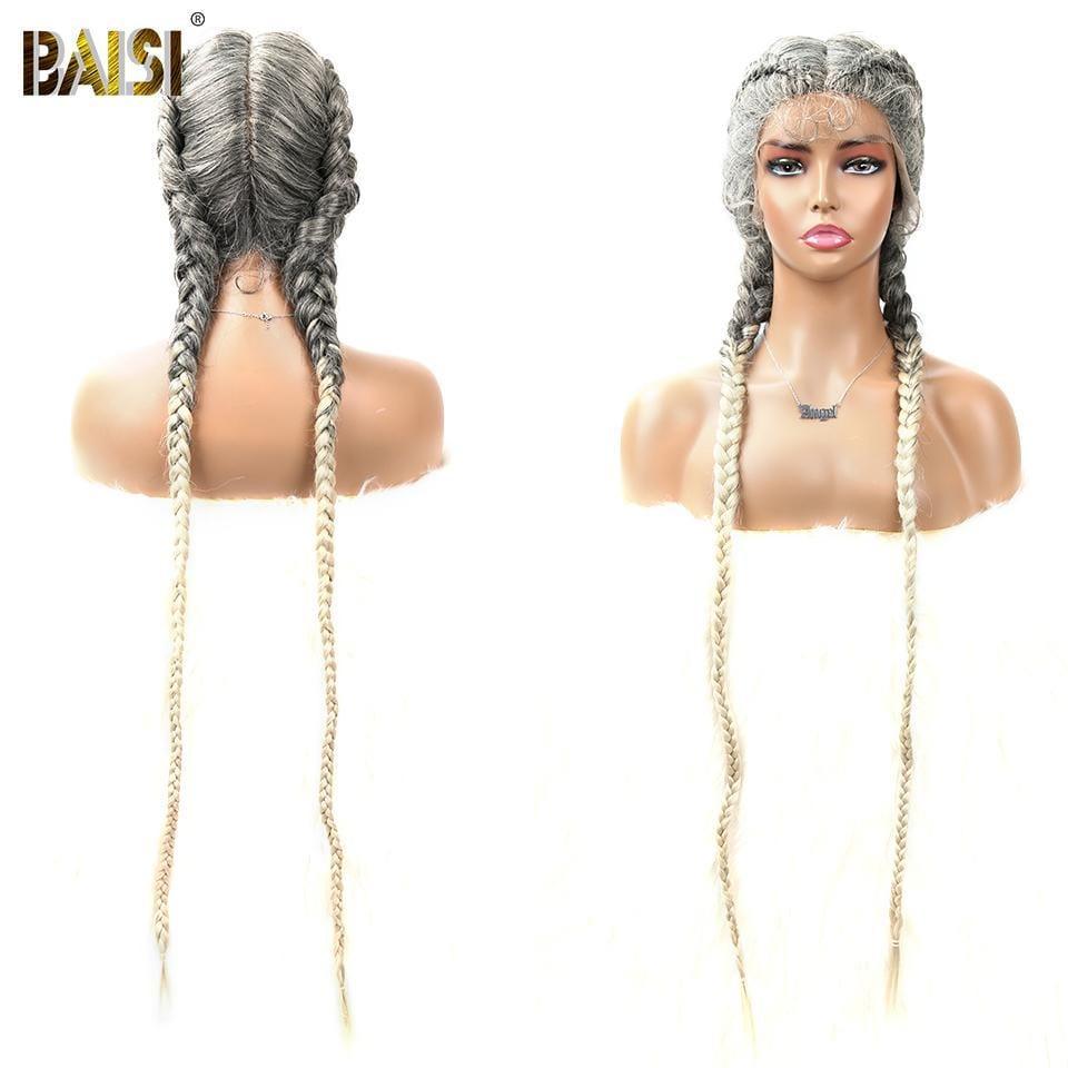 BAISI NATTES DE 26 POUCES EN 100% Cheveux synthétiques