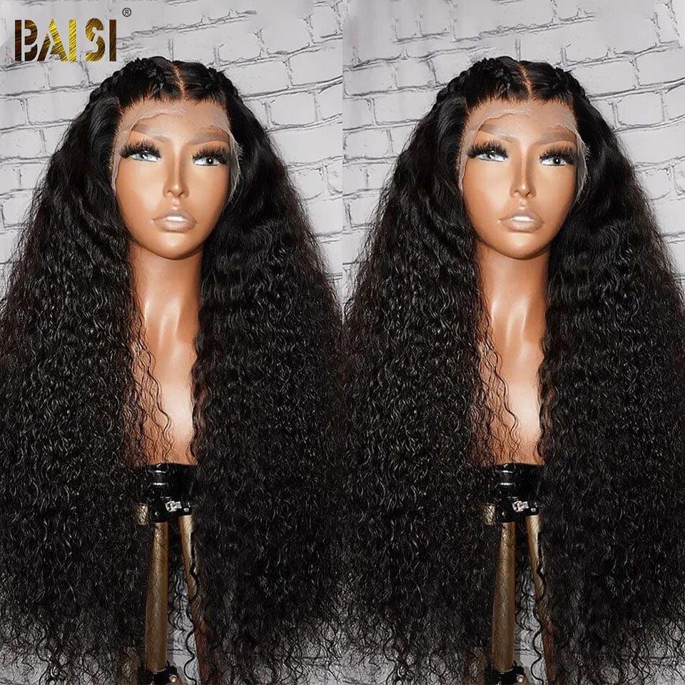 BAISI Achetez 2 perruques minimum au prix d'usine fournisseur en France TVA 0€ 48H arrivé 13x6 Lace Frontal Perruque Curly en 100% Raw Hair