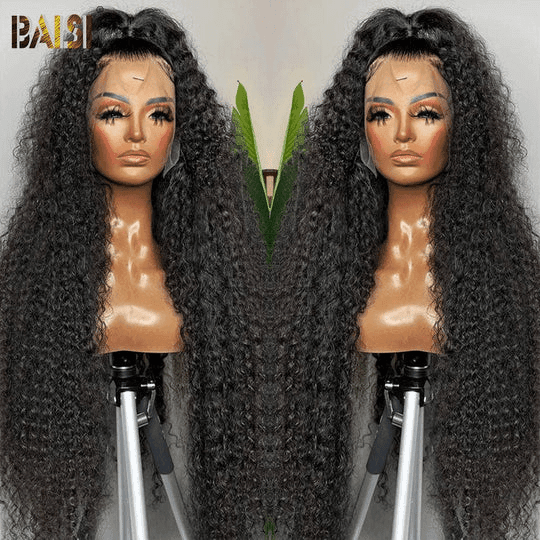 BAISI Achetez 2 perruques minimum au prix d'usine fournisseur 13X4 frontal perruque trop longue curly wave 30 pouce 195€ en 100% cheveux humains