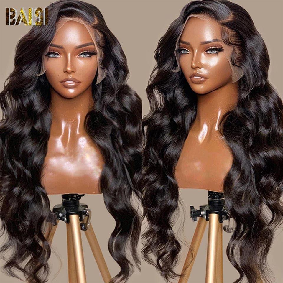 BAISI T-Part Spitzenperücke Body Wave AUS 100% ECHTHAAR
