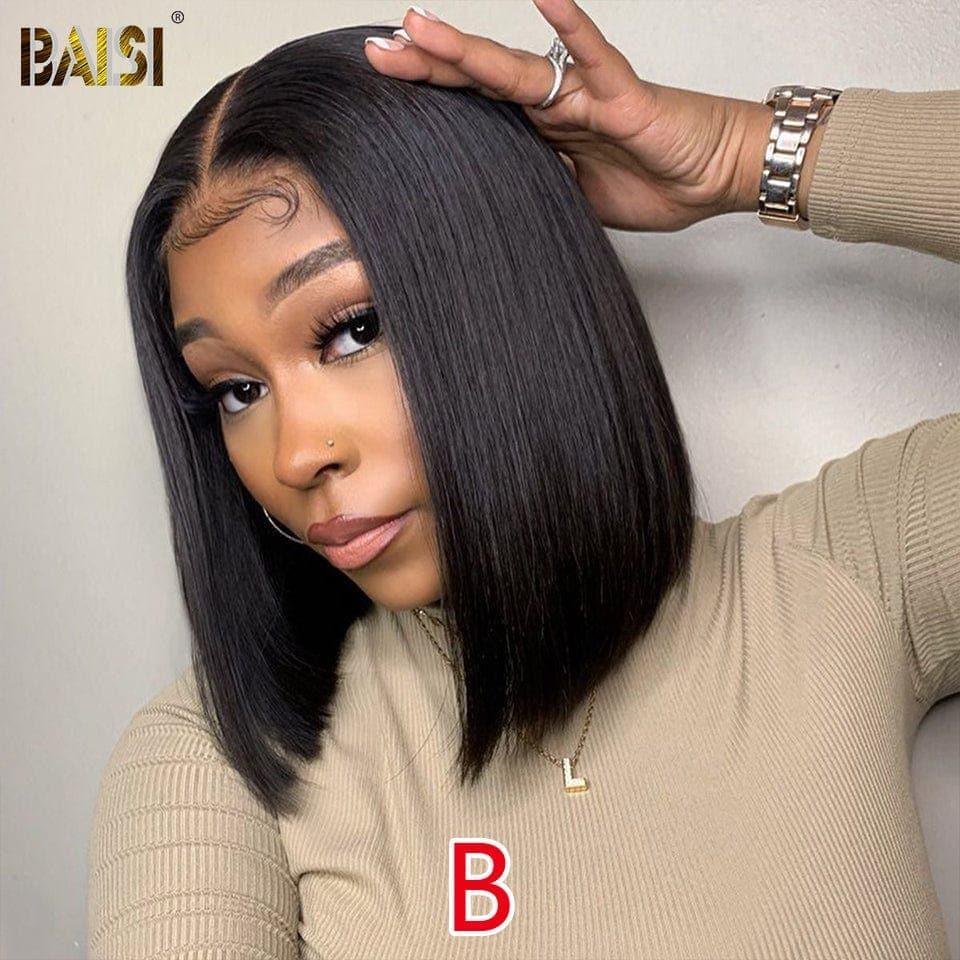 BAISI 4x4 lace closure lisse 10 pouces 76€ ou Perruque Conbinée A Prix Abordable 319€ Pour Quatre Perruques Lot 2 VIP100