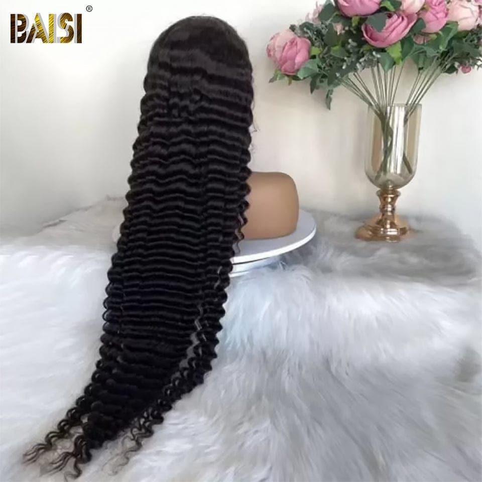 BAISI CUSTOMIZED Deep Wave LONG WIG 250% DENSITY 40 INCH